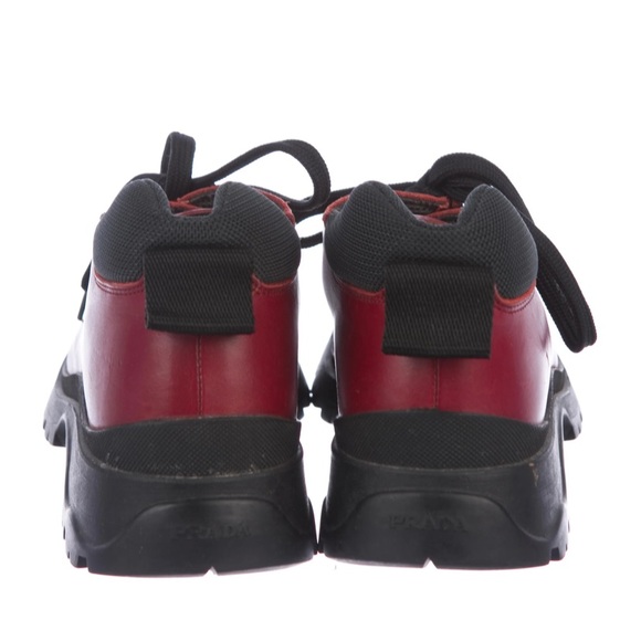 Prada red ankle boots - Picture 2 of 5